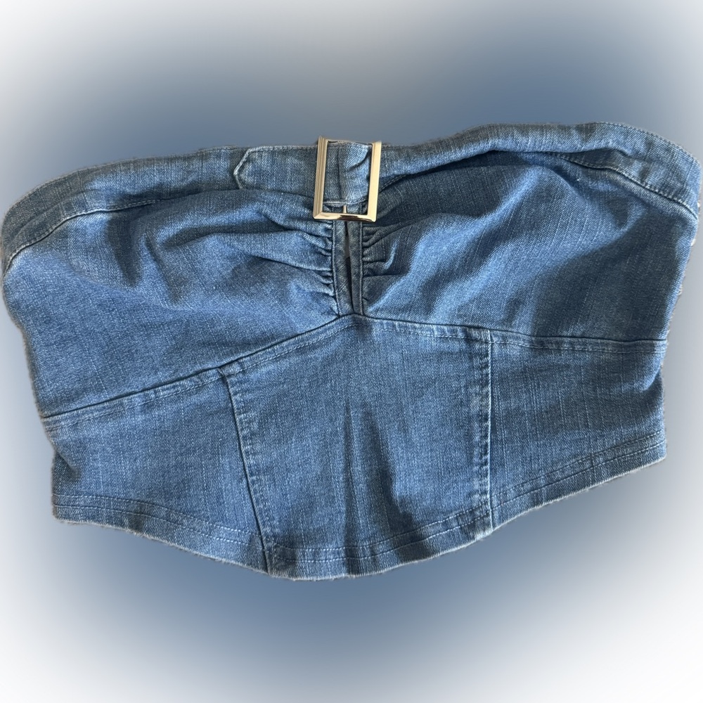 Denim Blvd Women's crop top